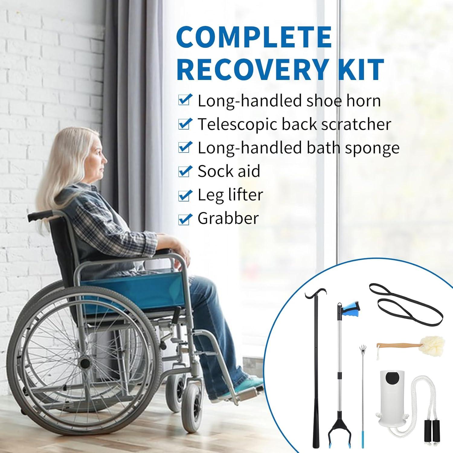 Kit de Recuperación de Cadera BUIFAC 6 Piezas con Ayudas