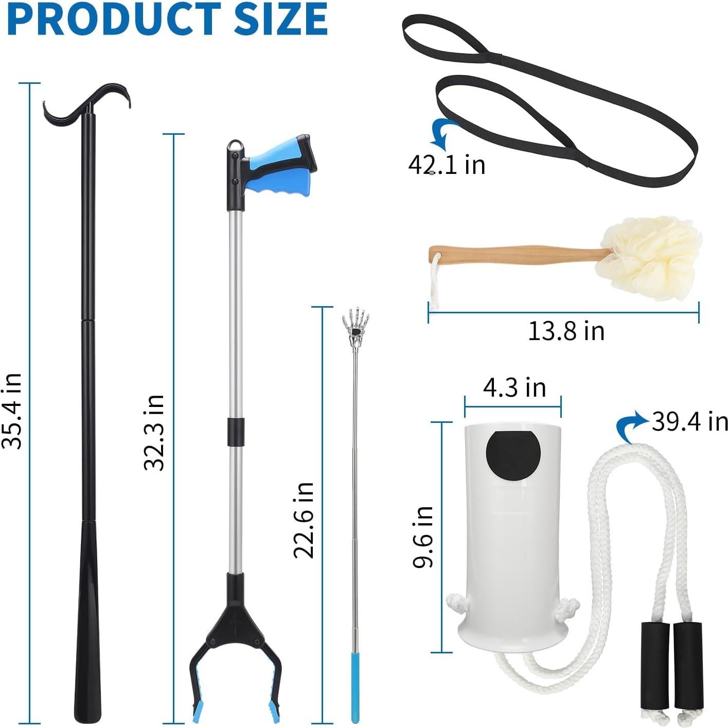 Kit de Recuperación de Cadera BUIFAC 6 Piezas con Ayudas