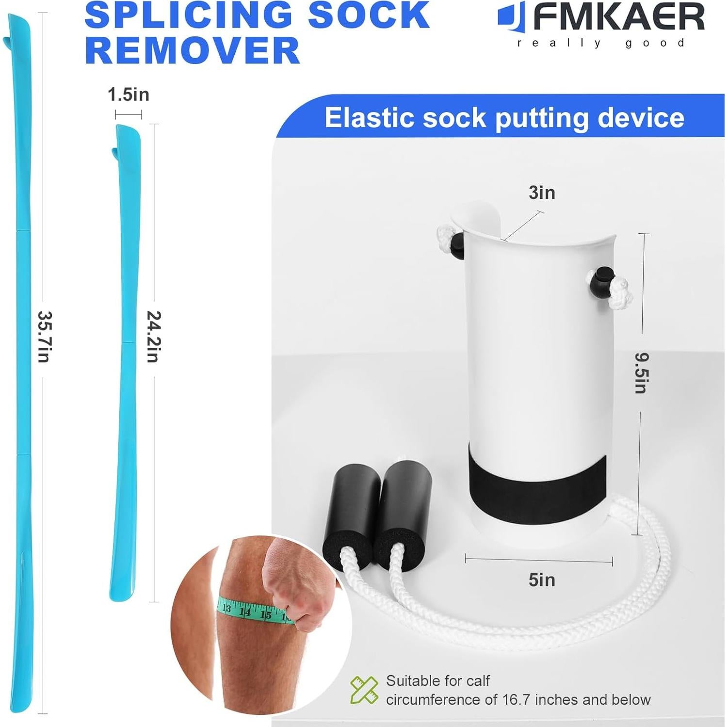 Dispositivo Ayudante para Poner y Quitar Calcetines JFMkaer