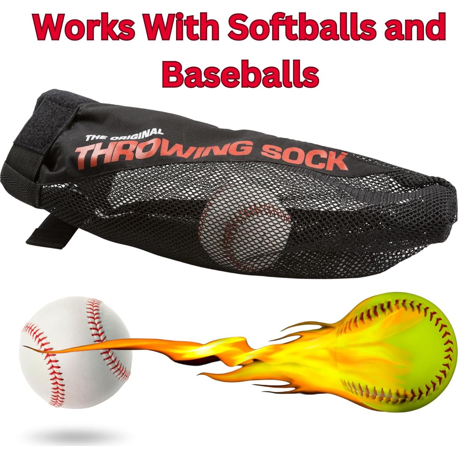 Calcetín de Lanzamiento PBJay para Béisbol y Softbol - Ajustable