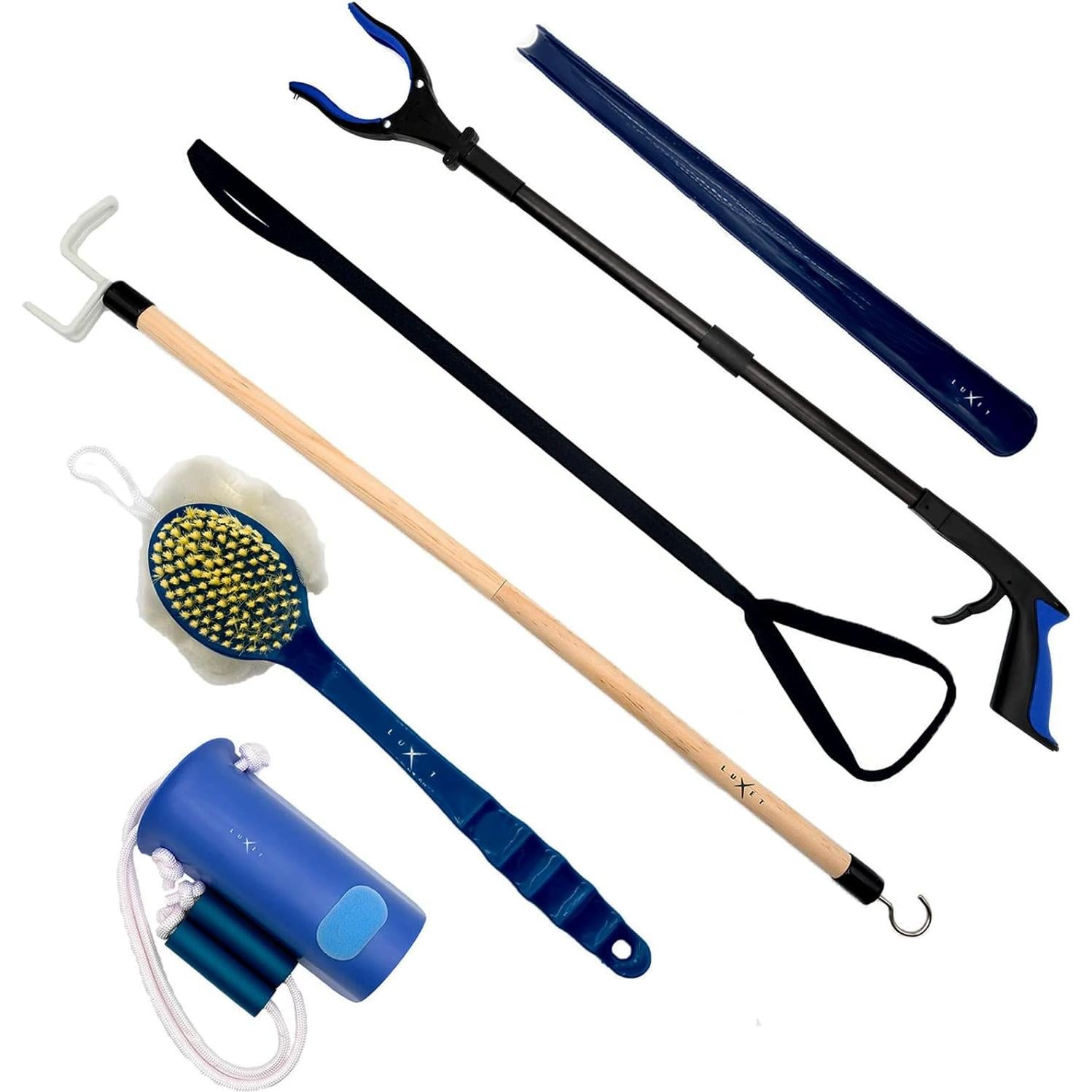 Kit de Reemplazo de Cadera Luxet 6 Piezas Azul