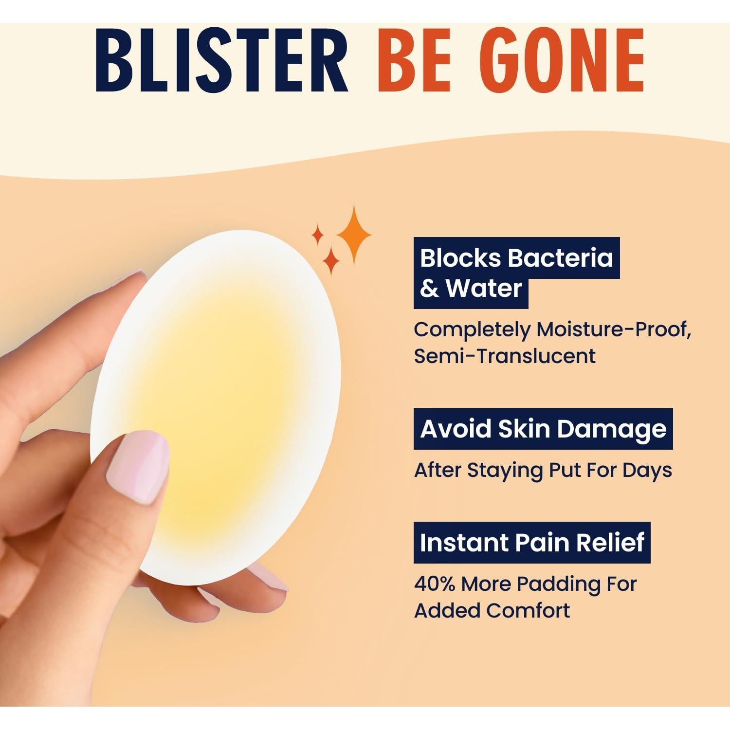 Vendajes para Ampollas Dr. Frederick Better Blister - 12 Unidades