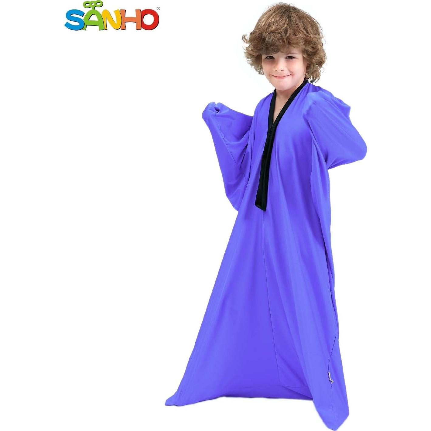 Calcetín Sensorial Sanho Yopo para Niños - Púrpura Pequeño