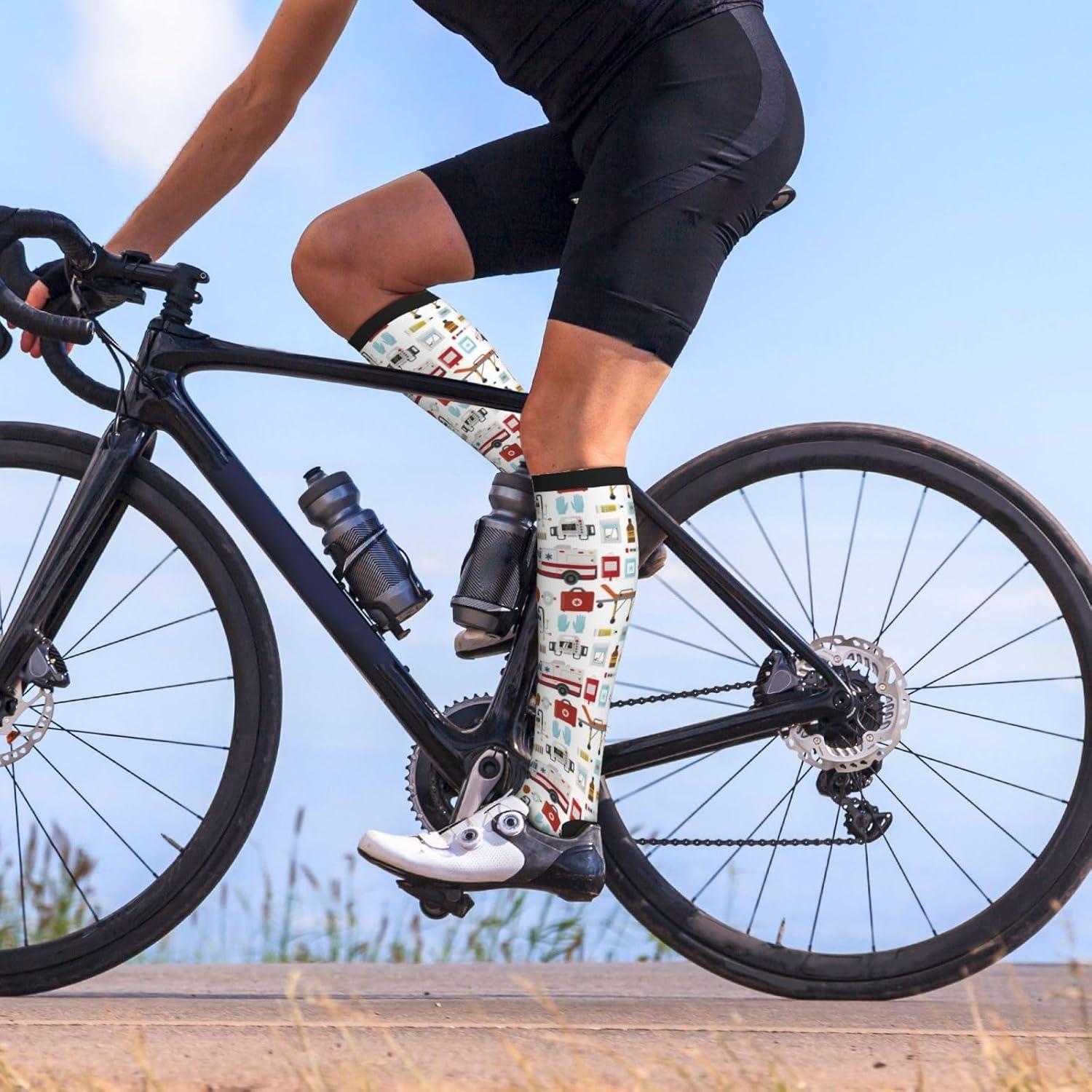 Calcetines de Compresión Bassyil Unisex 15-20 mmHg para Circulación