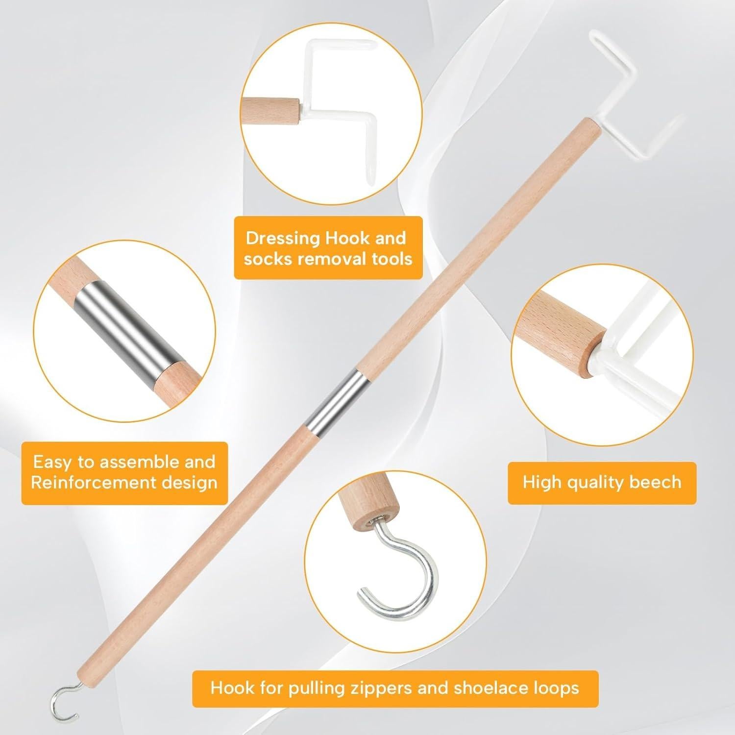 Varilla para Vestirse Gobiteli 37.4 cm para Ancianos y Cirugía