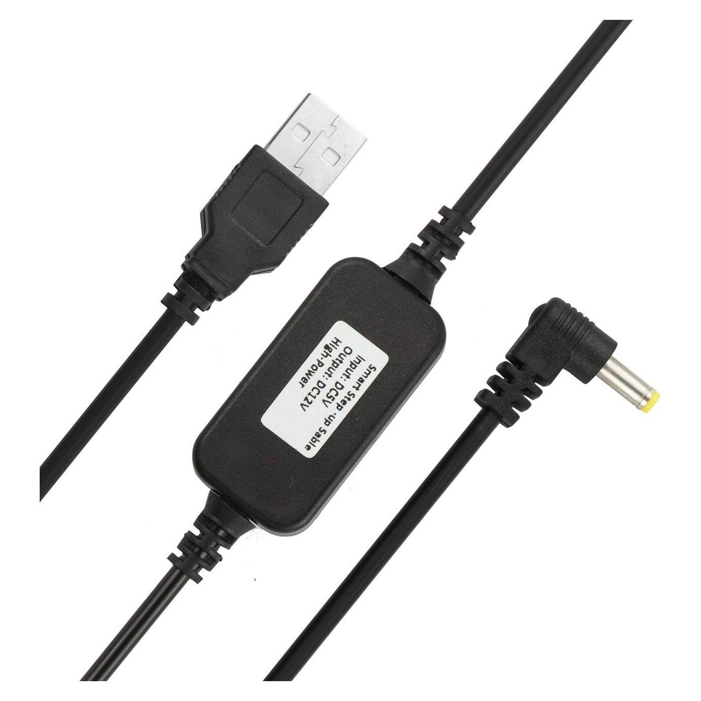 Cable de Alimentación USB 5V a DC 12V LBSC para Echo Dot