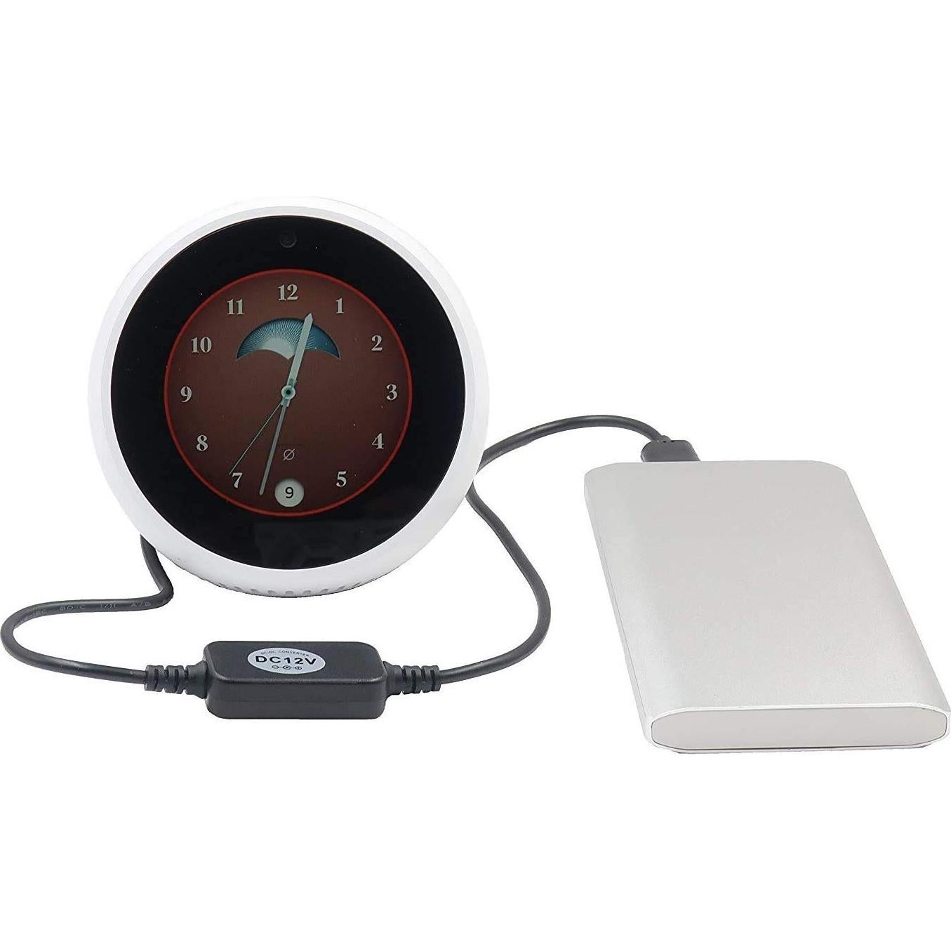 Cable de Alimentación USB 5V a DC 12V LBSC para Echo Dot