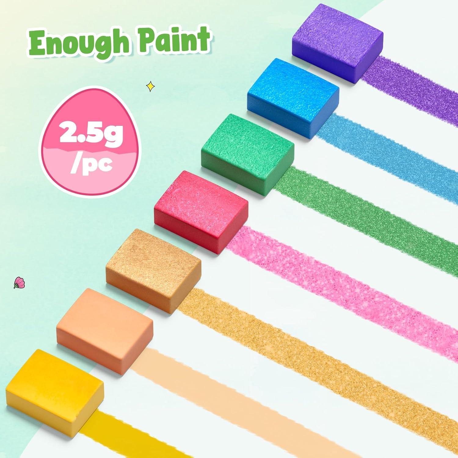 JoyCat Libro de Pintura Acuarela 24.5x22.1 cm para Niños