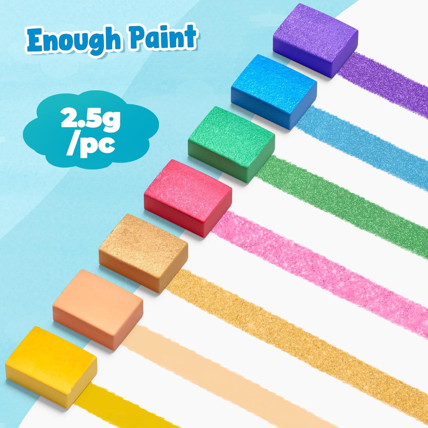 Libro de Pintura Acuarela JoyCat Animales Marinos 21x17.5cm