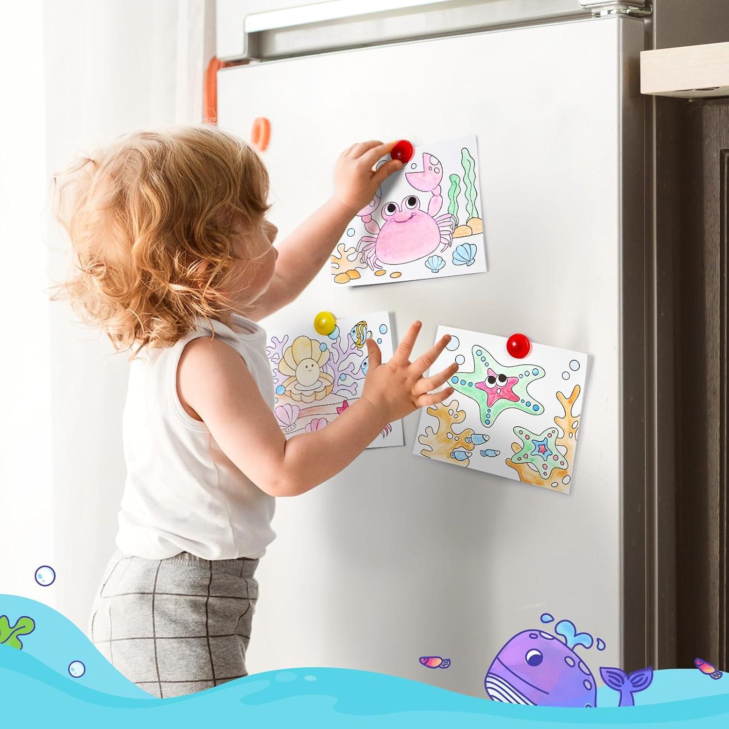 Libro de Pintura Acuarela JoyCat Animales Marinos 21x17.5cm