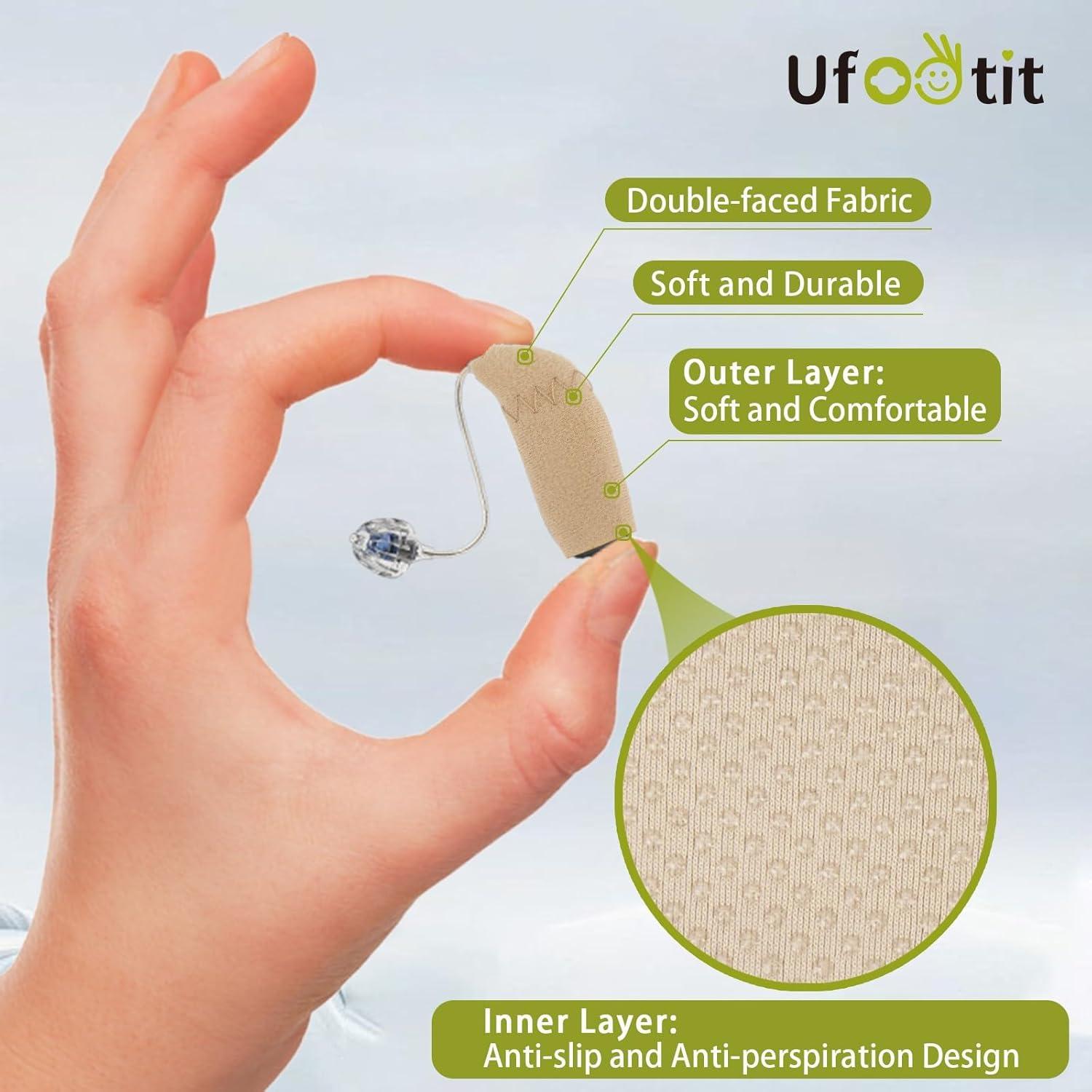 Cubiertas para Audífonos UFootIt Mediano - Protección Sudor y Polvo