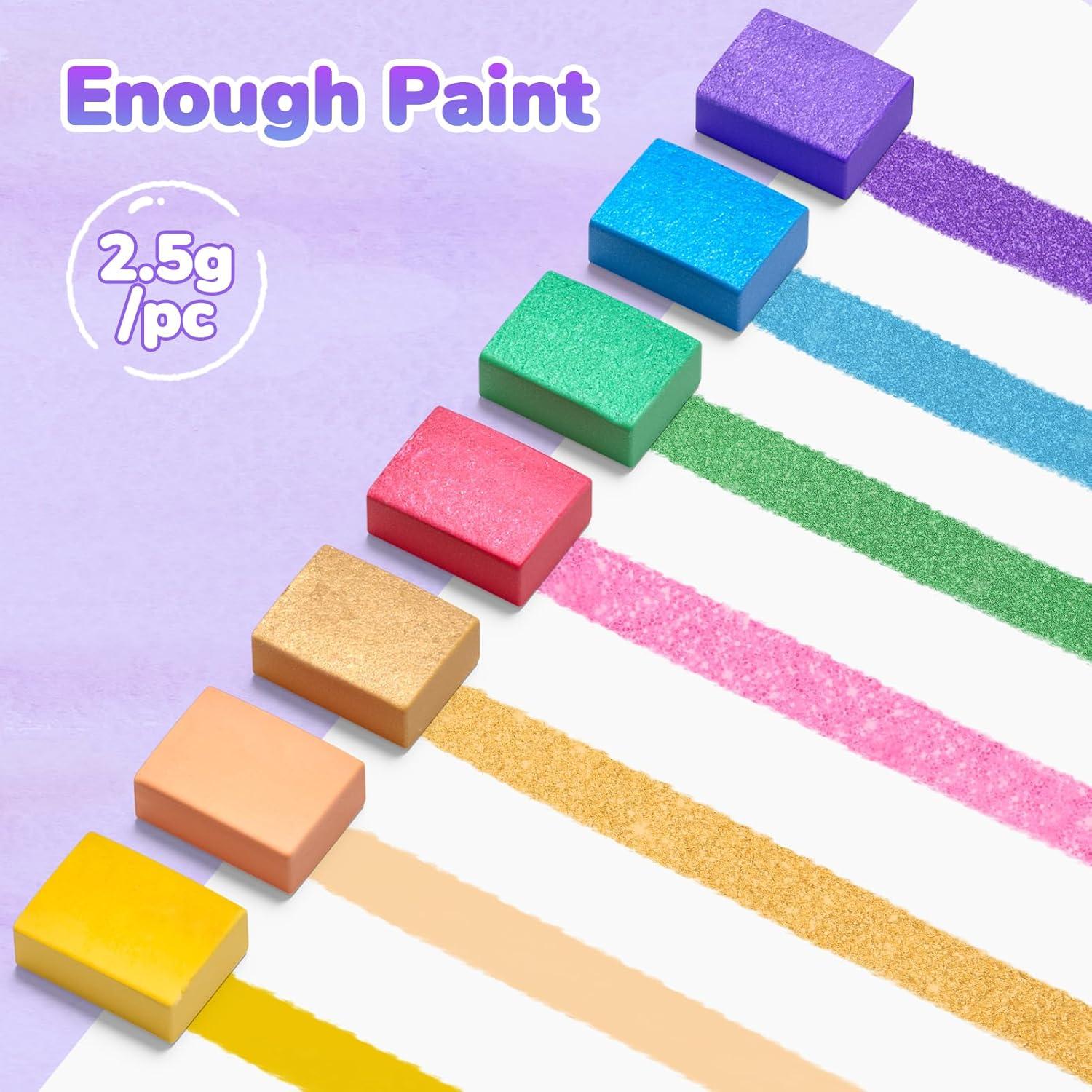 Libro de Pintura Acuarela JoyCat Mundo Submarino 21x17.5cm