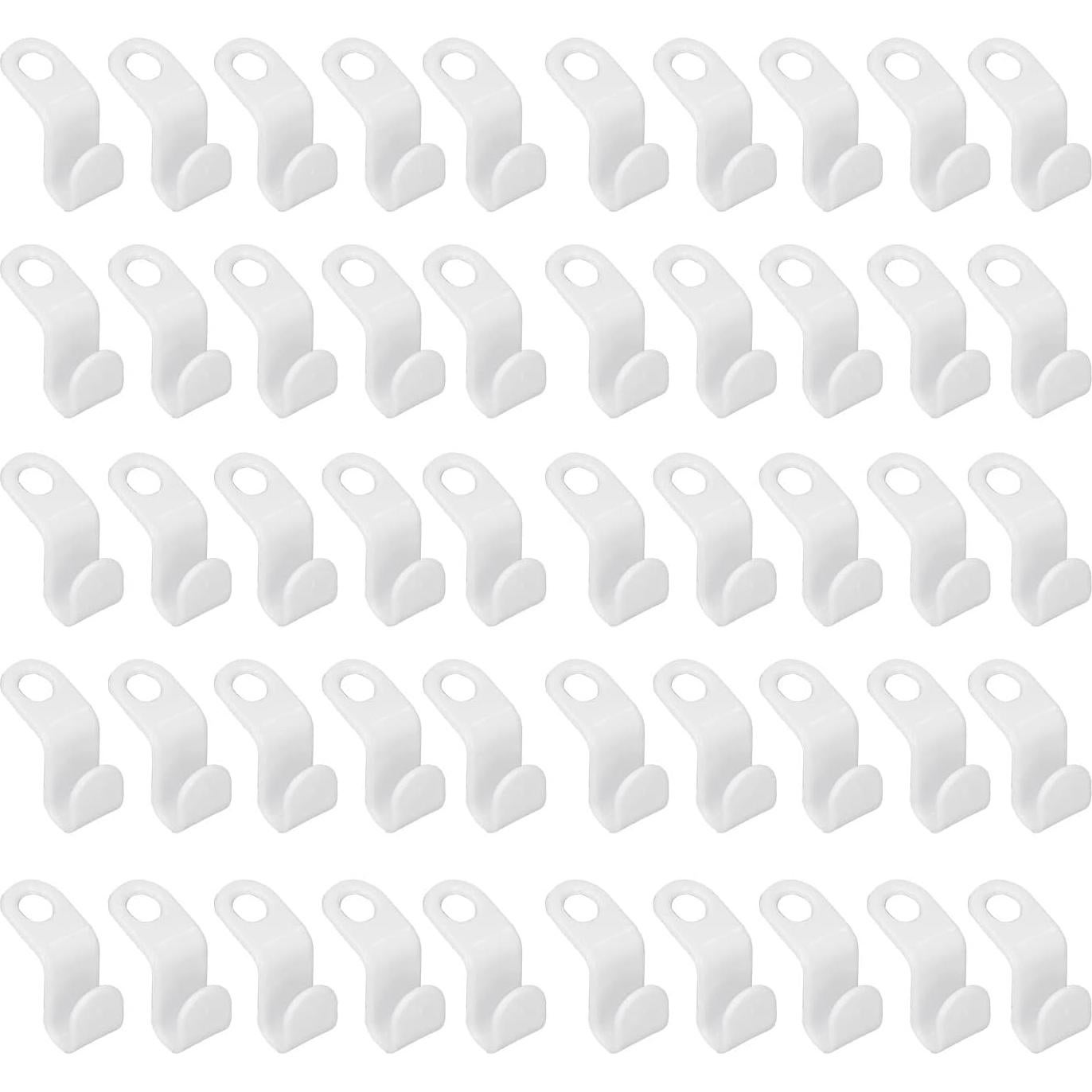 50 Ganchos Conectores para Perchas HERCHR - Ahorra Espacio