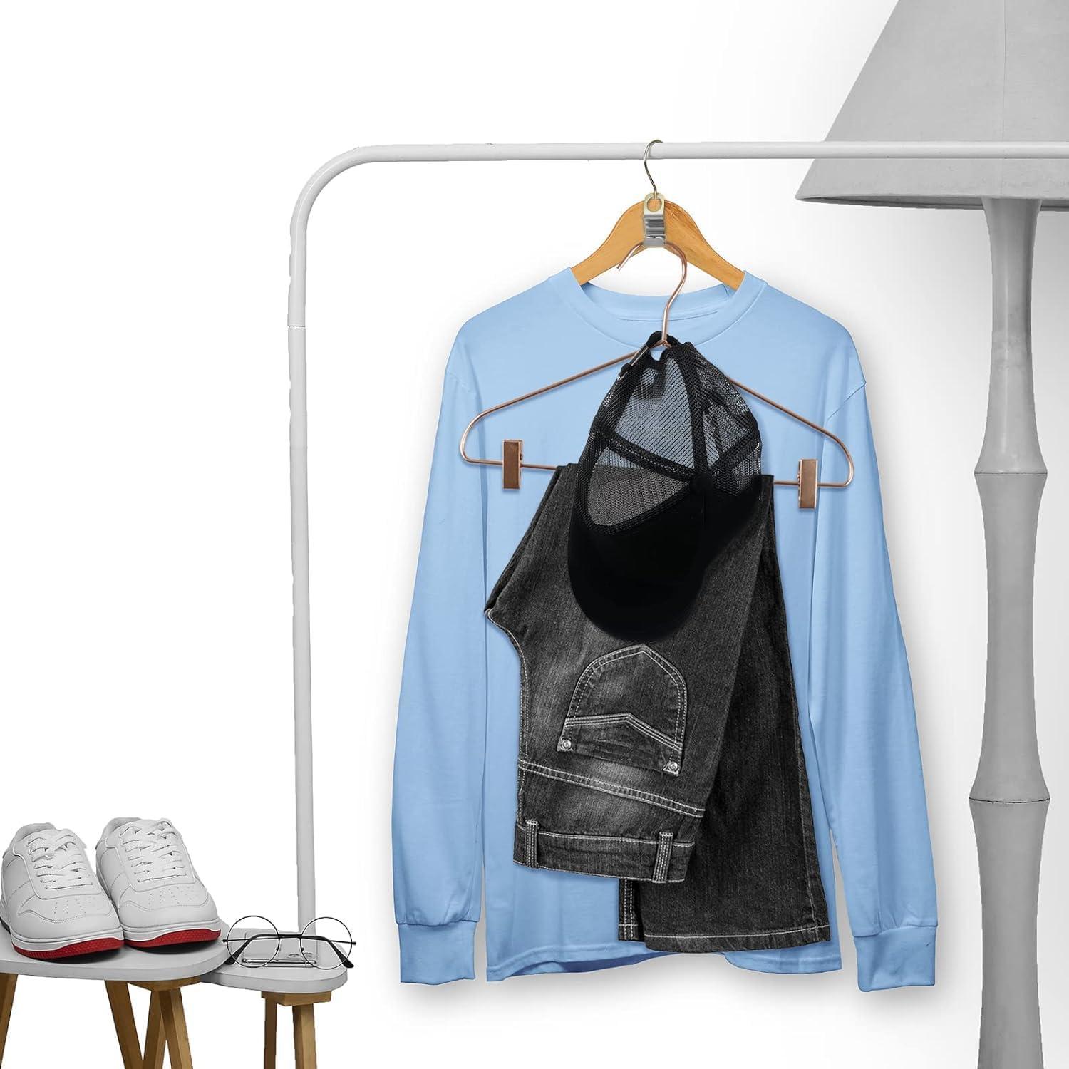 Ganchos Conectores de Perchas Woonsoon 36 Pcs Acero Inoxidable