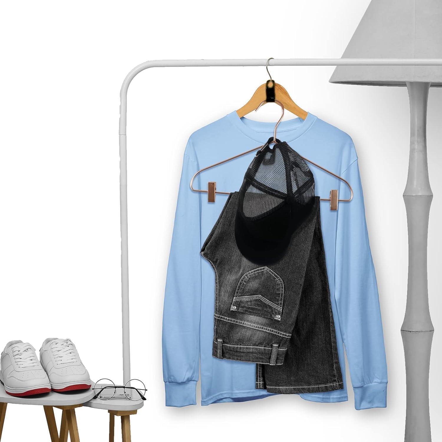 Ganchos Conectores de Perchas Woonsoon 24 Pcs Acero Inoxidable