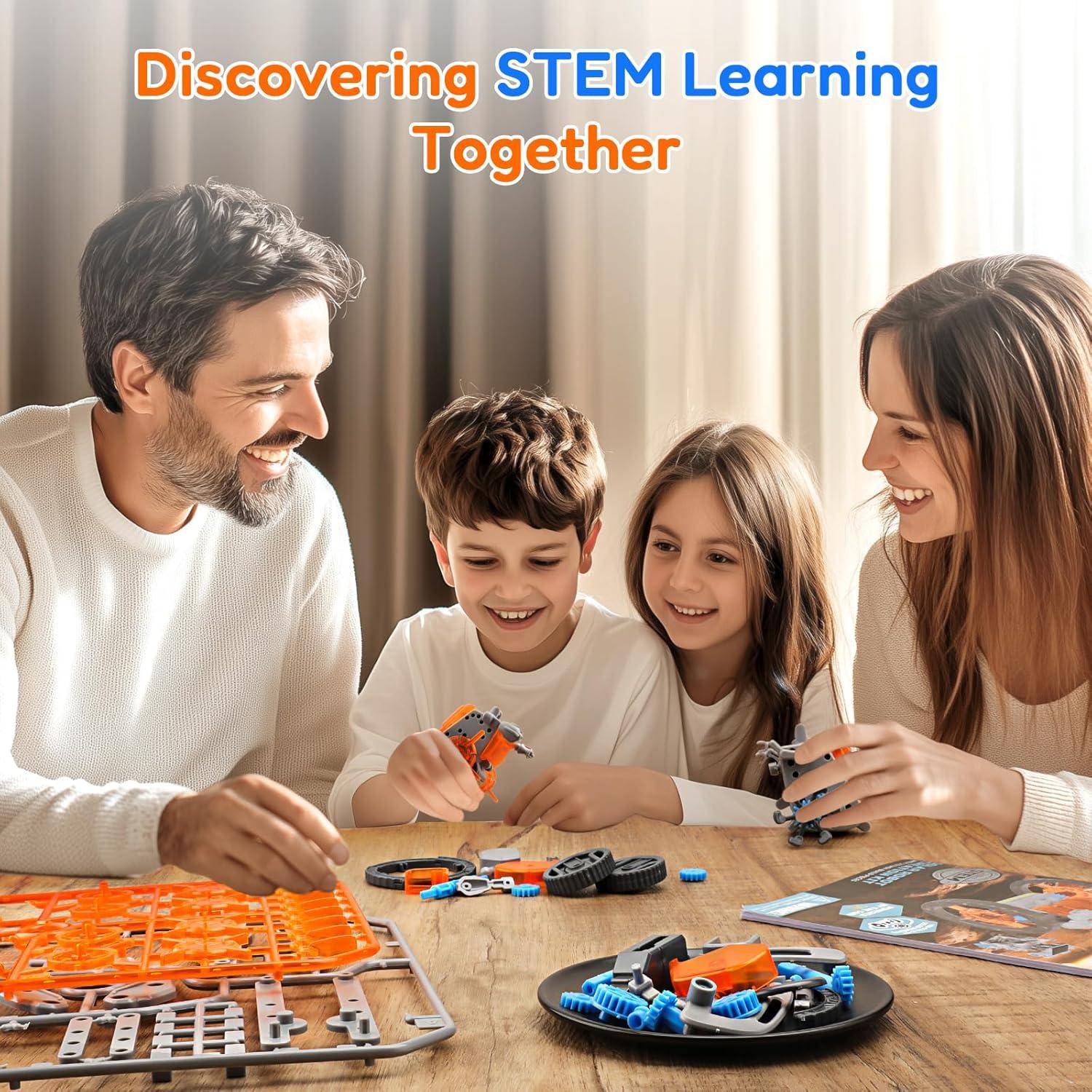 Kit Robot Solar STEM AoHu 15 en 1 para Niños 8 a 12 Años