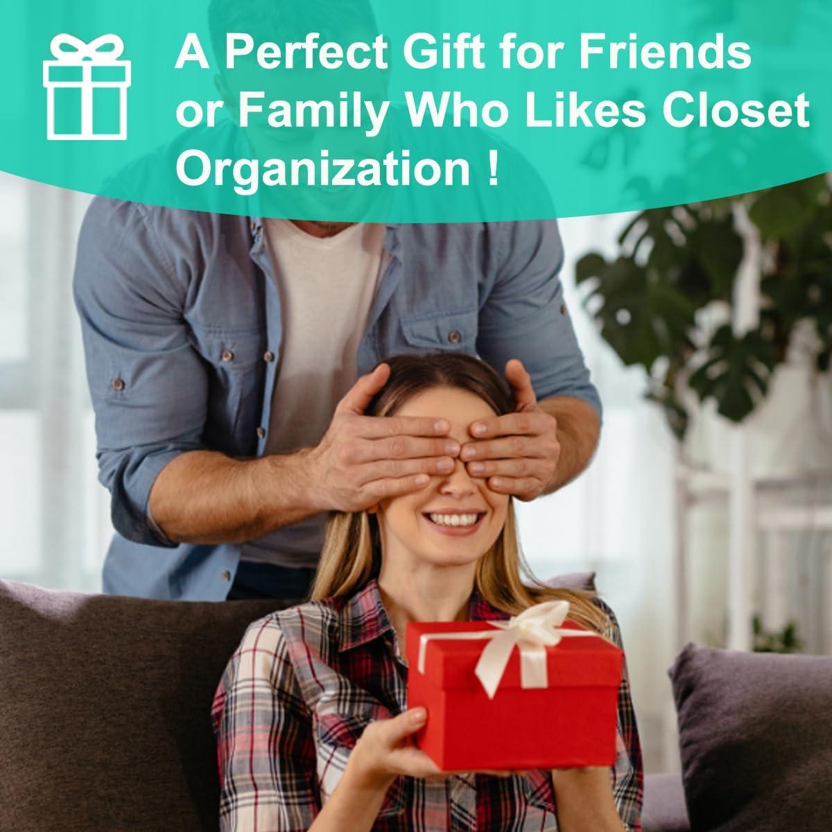 Ganchos Conectores de Perchas Pyoimmne - Acero Inoxidable 20PC