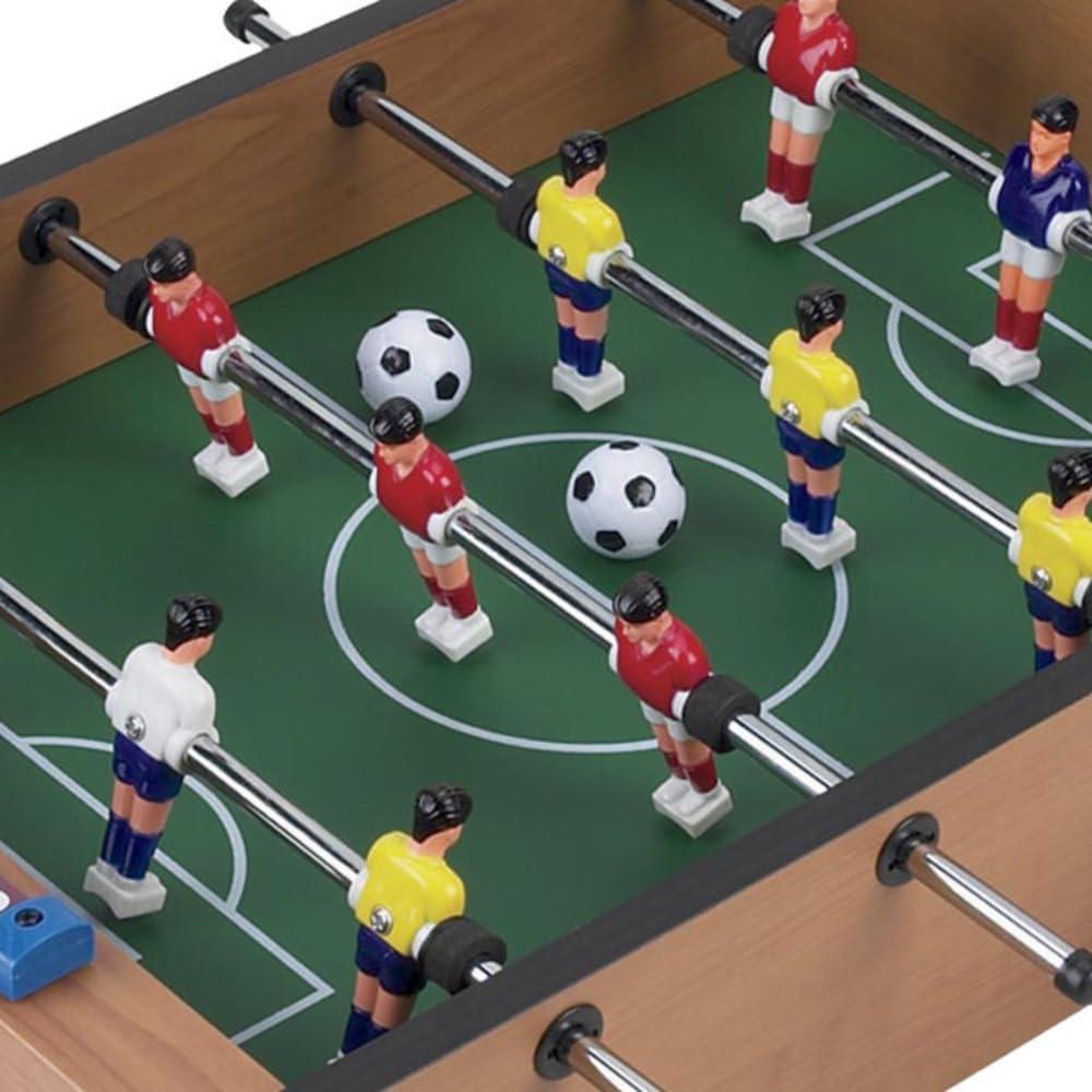Mesa de Futbolín Mini Hey Play 50.8 cm con 2 Pelotas