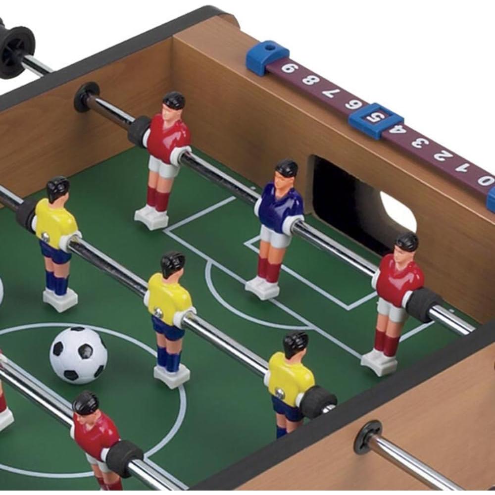 Mesa de Futbolín Mini Hey Play 50.8 cm con 2 Pelotas