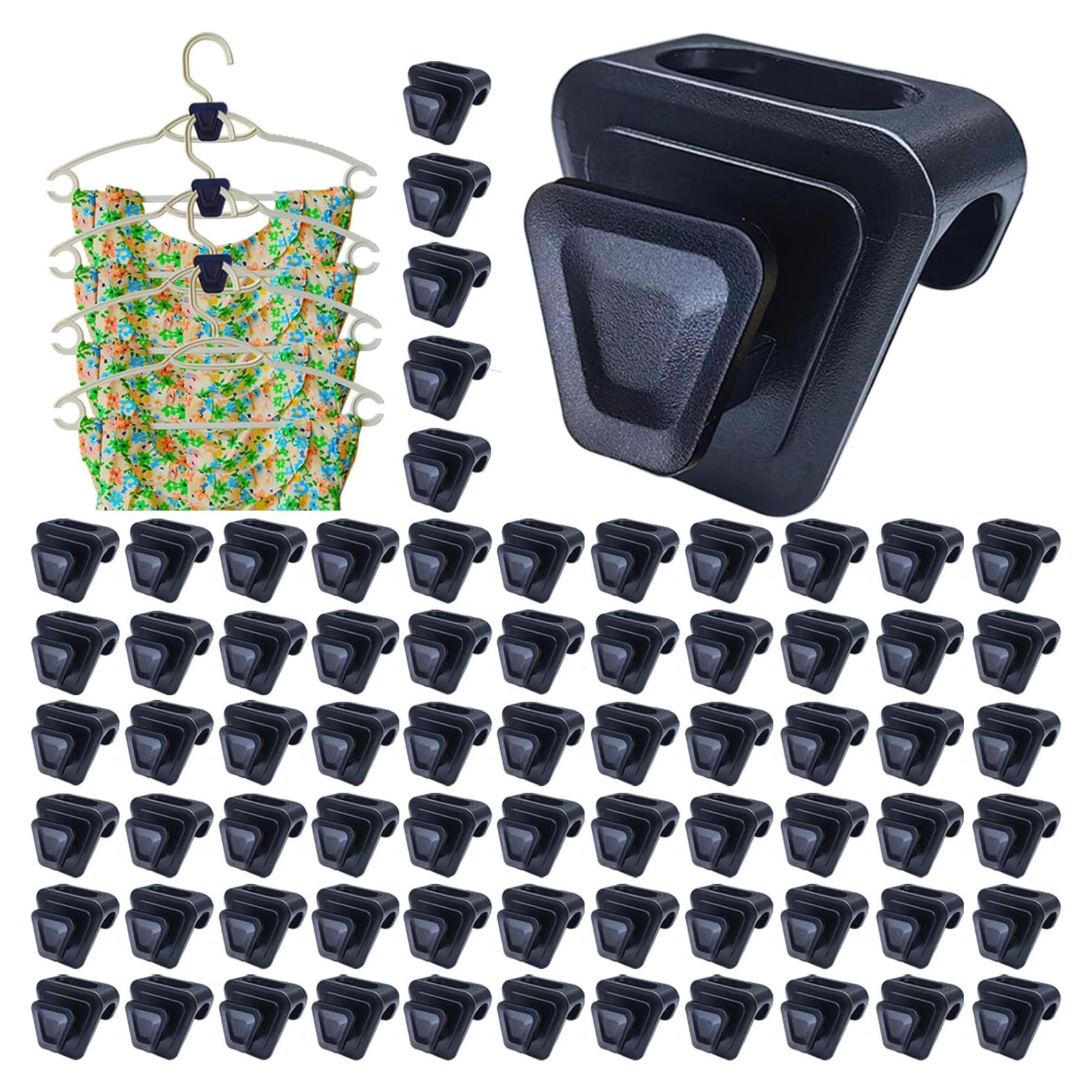 Ganchos Conectores para Perchas XIWUMOER 72PCS Ahorra Espacio