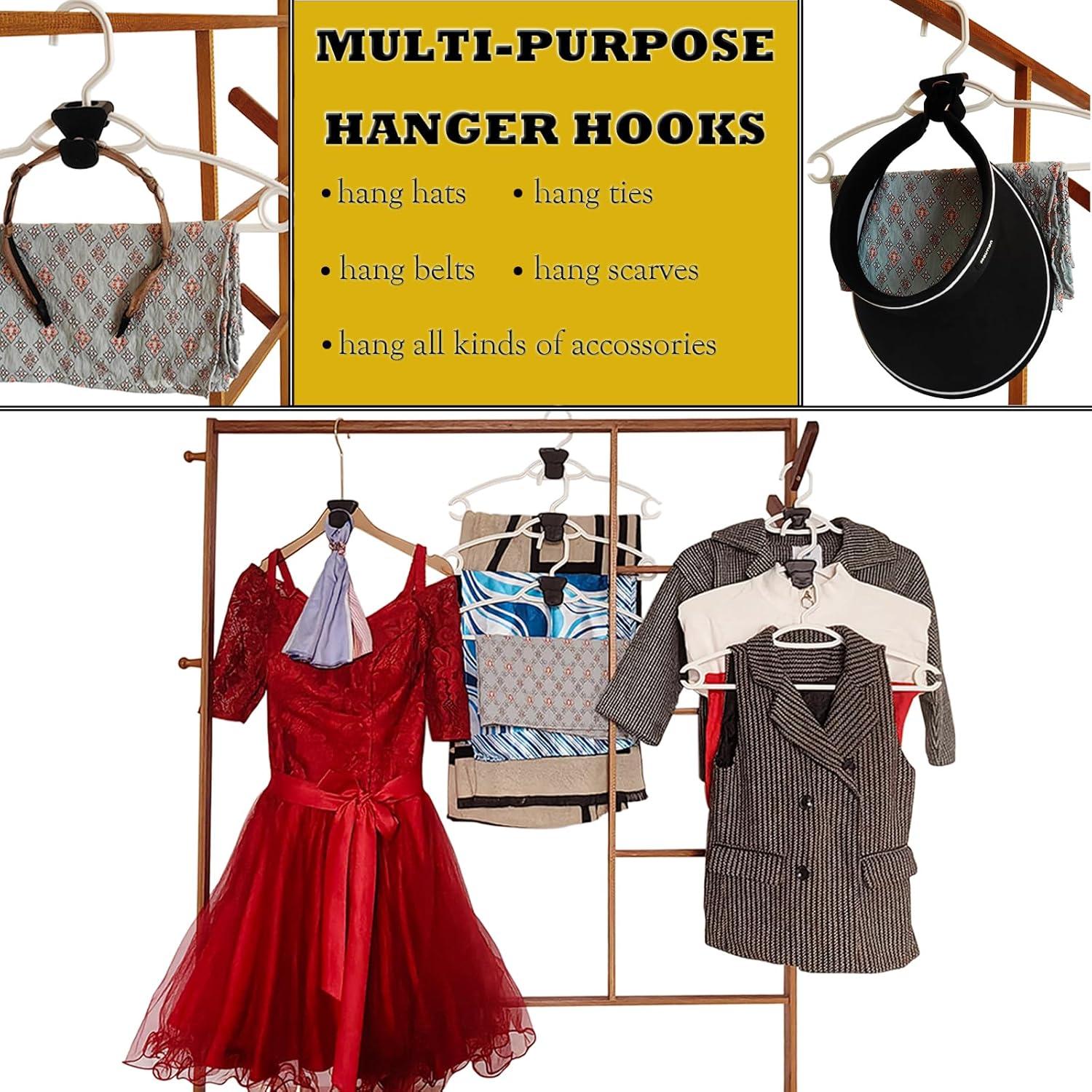 Ganchos Conectores para Perchas XIWUMOER 72PCS Ahorra Espacio