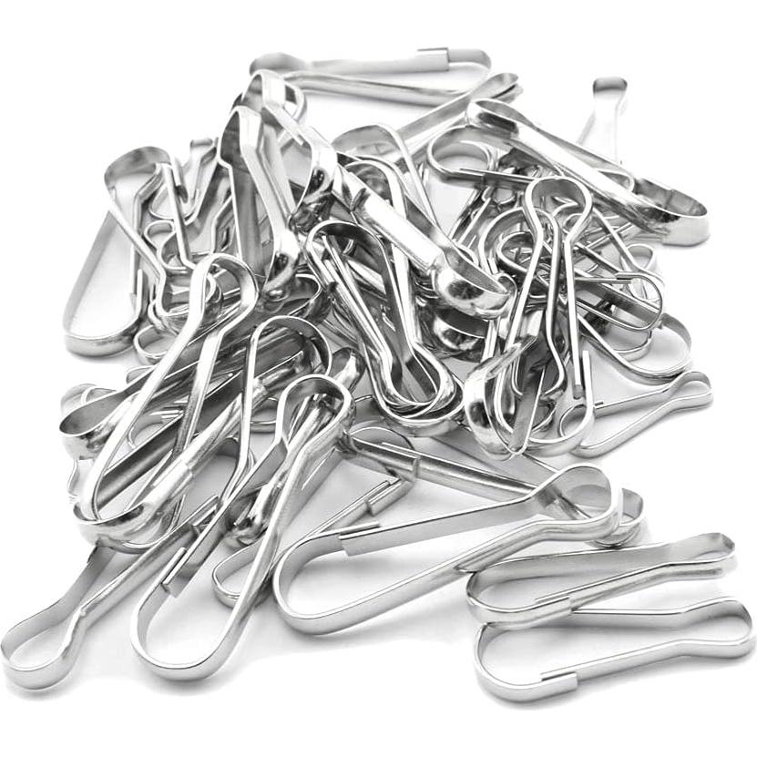 60 Ganchos de Resorte de Metal Aifeier ET - 20mm, 30mm, 40mm