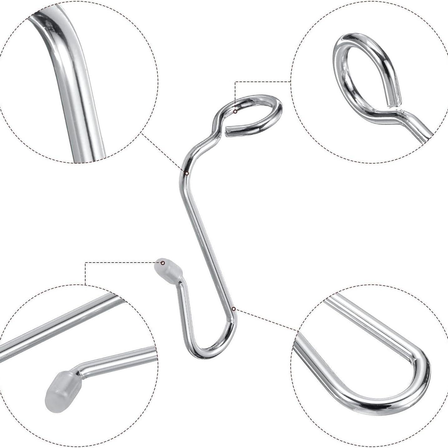 Ganchos Conectores de Perchas de Metal FAMSTURLON 50 Pzas Oro Rosa