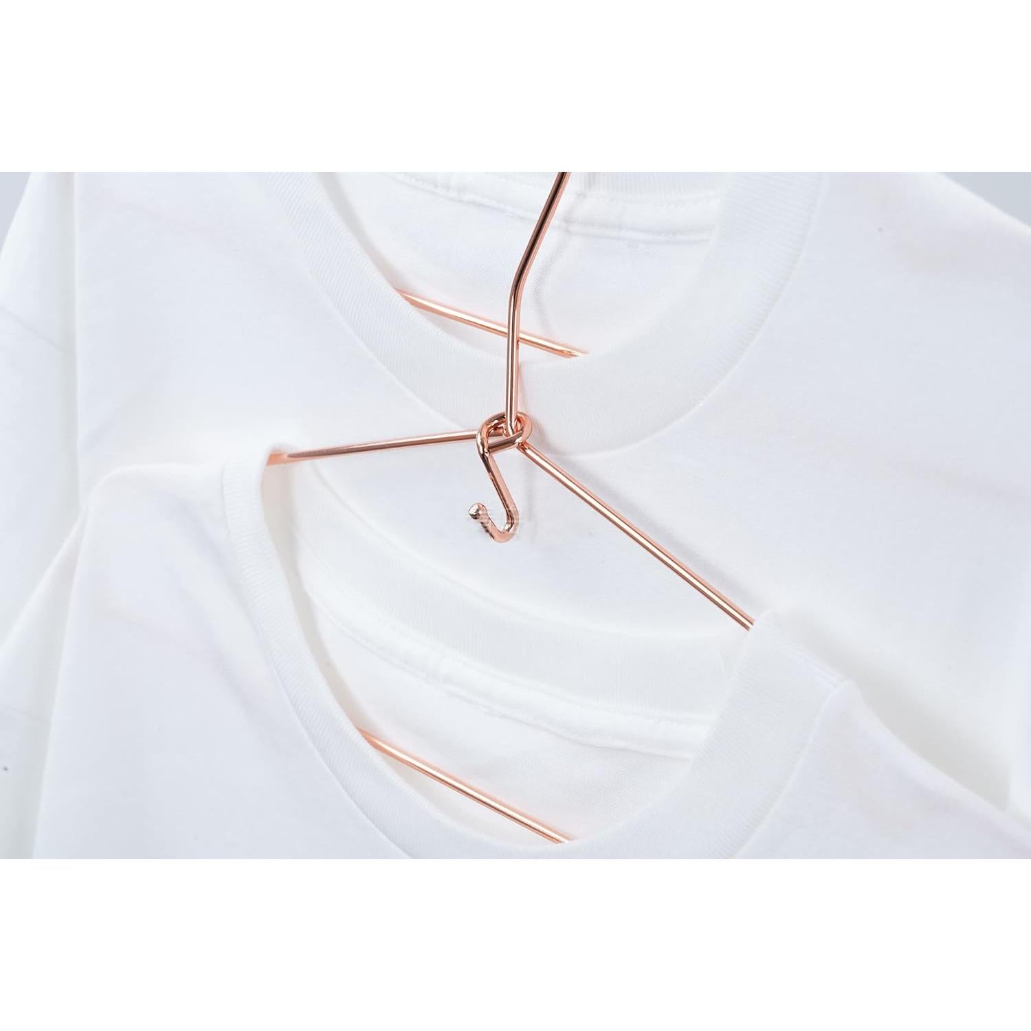 Perchas en Cascada Koobay 72 Pcs Metal Rosa Dorado