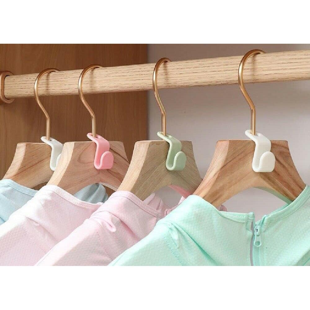 Ganchos Conectores para Perchas Genérico 40 Pcs Ahorra Espacio