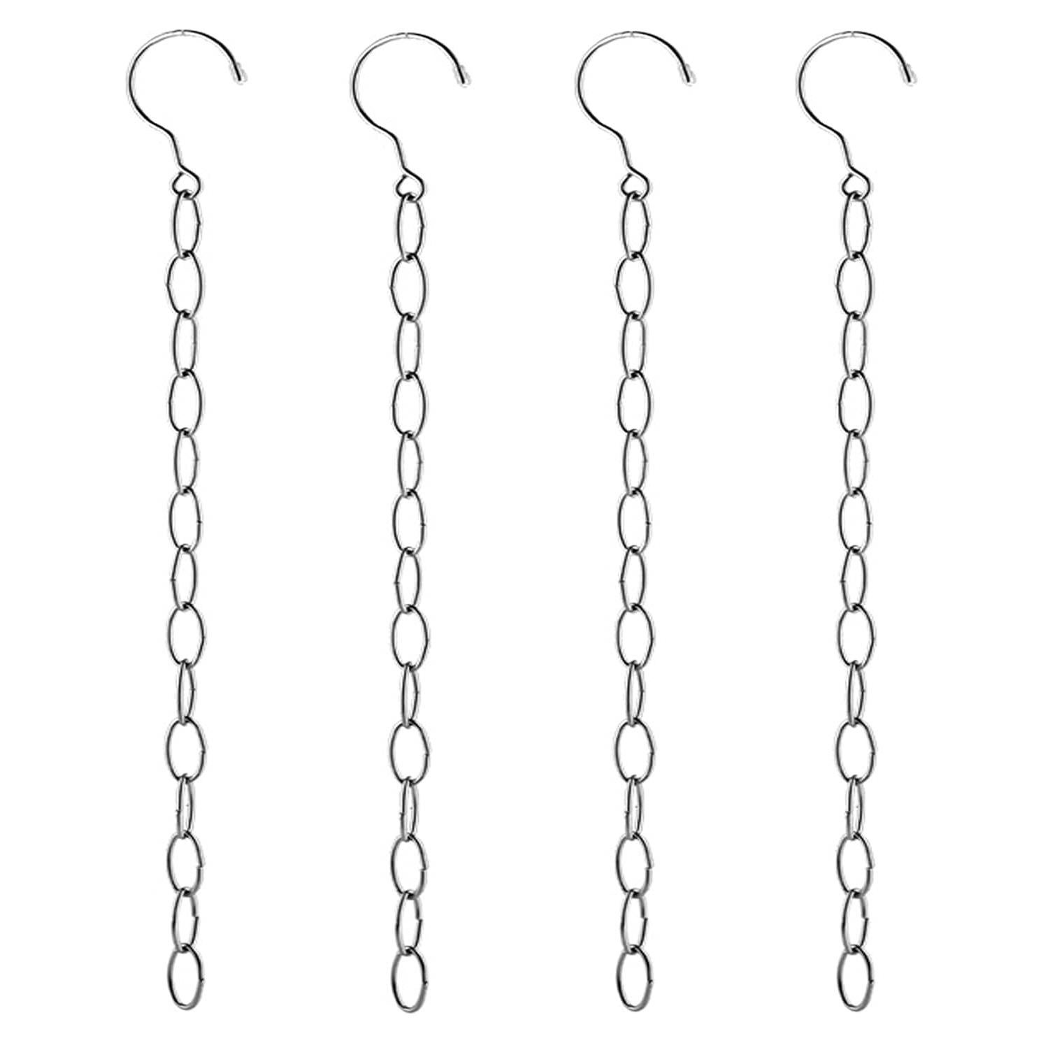 Cadenas de Percha Ahorra Espacio Yuyeran 50cm Acero Inoxidable