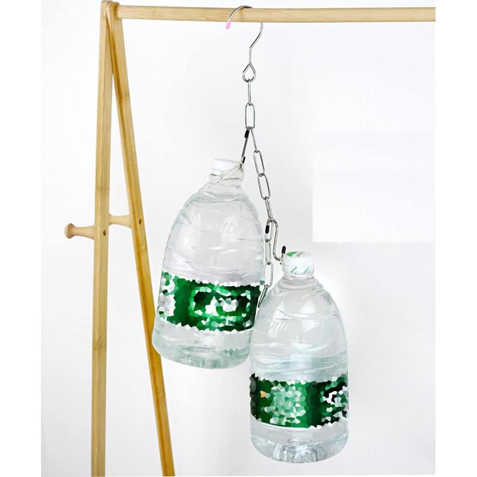 4 Organizadores de Closet Luzen Acero Inoxidable Ahorra Espacio