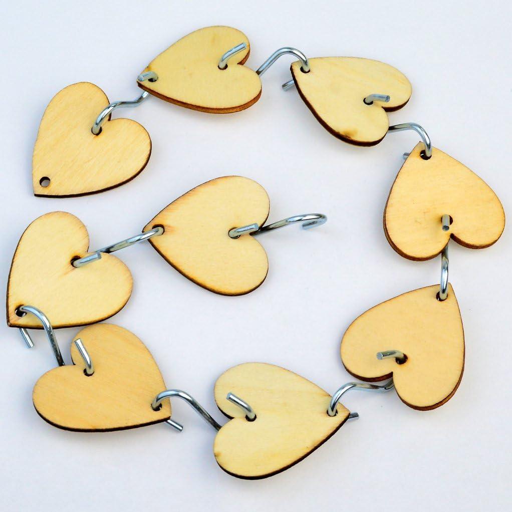 Ganchos en S Nydotd 180 Pcs Metal 26mm Azul Plateado