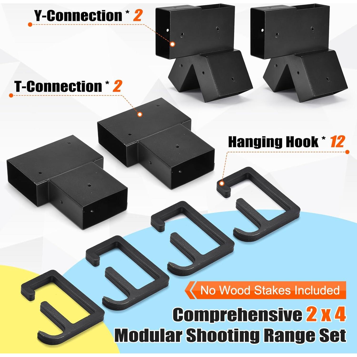 Soportes de Objetivo Modular GADFISH 2x4 con 12 Ganchos