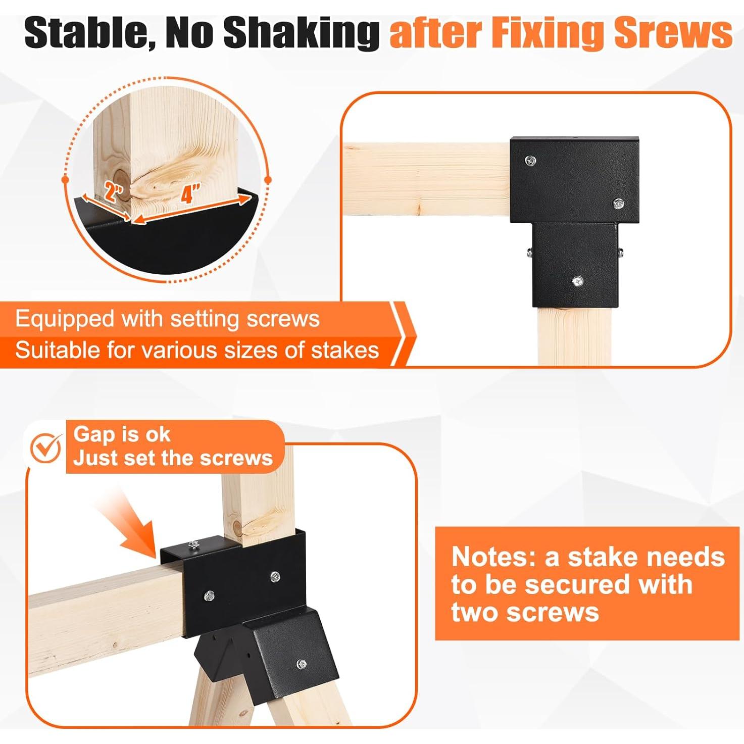 Soportes de Objetivo Modular GADFISH 2x4 con 12 Ganchos