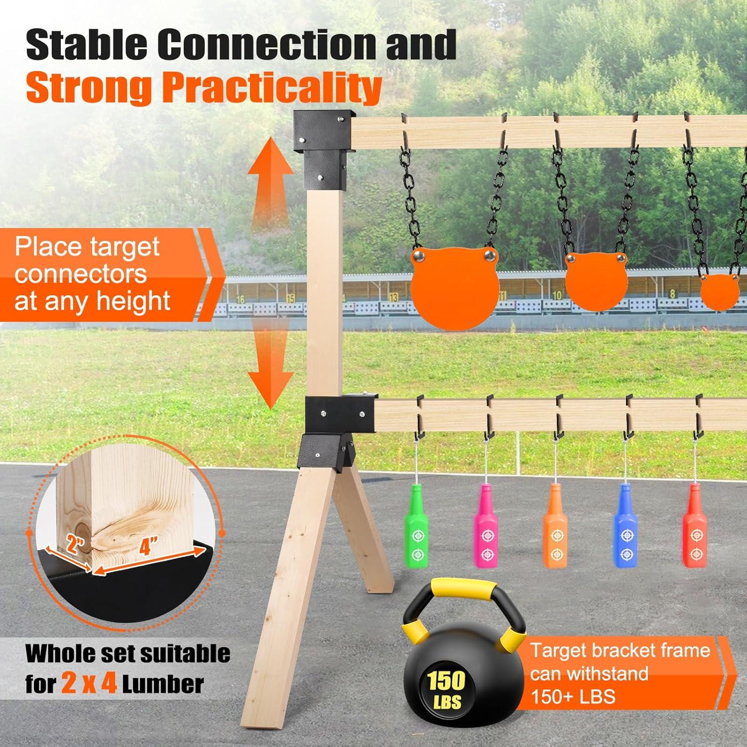 Soportes de Objetivo Modular GADFISH 2x4 con 12 Ganchos