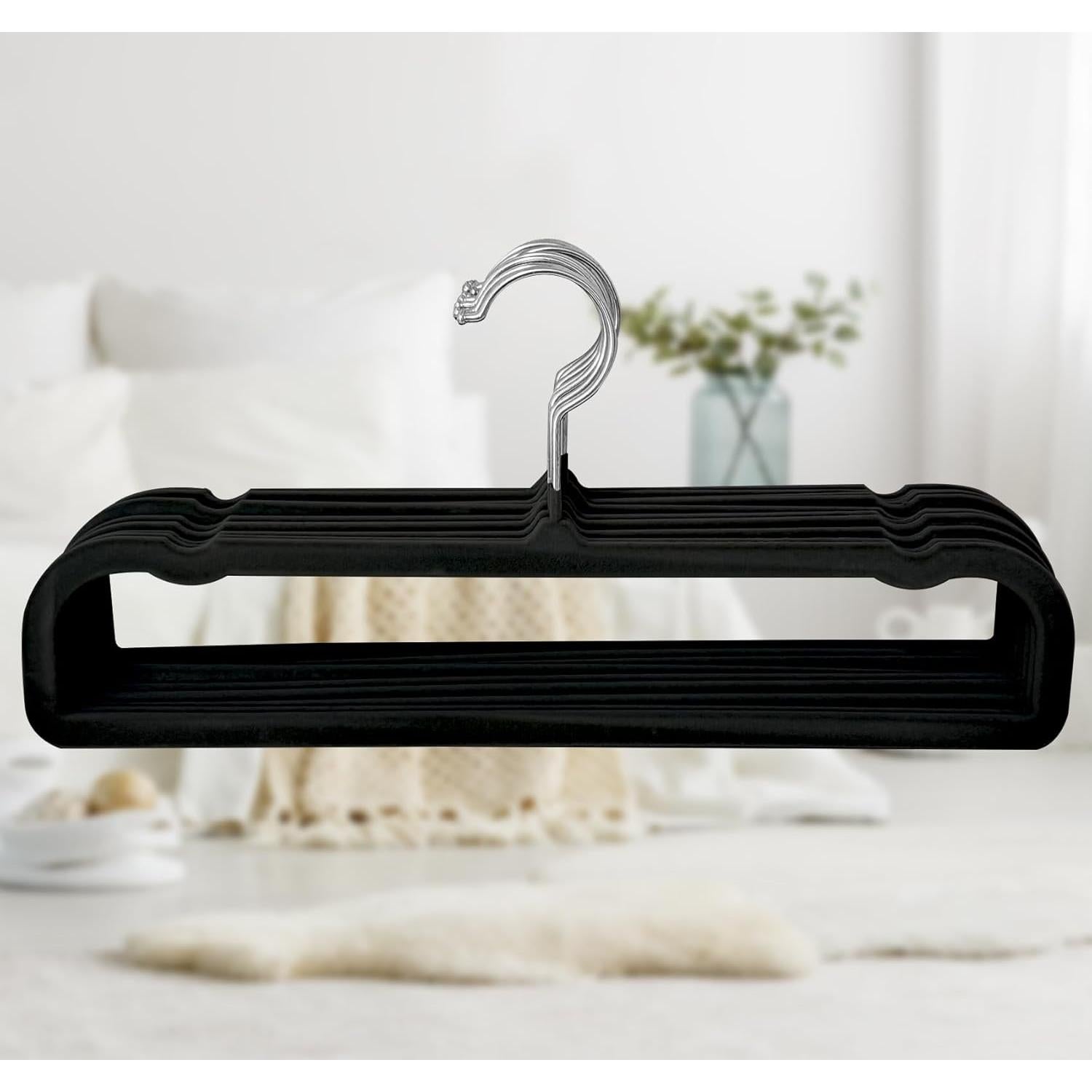 Perchas de Terciopelo BESSER HAUS 20 Piezas Antideslizantes