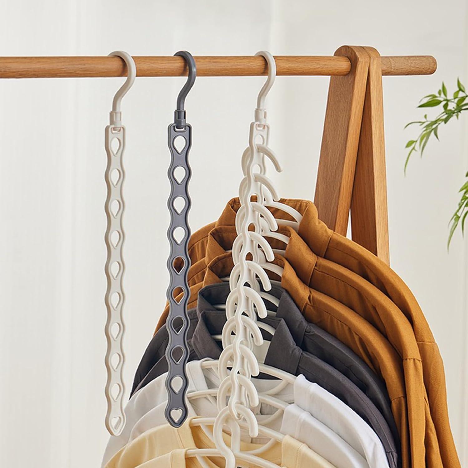 Percha Ahorra Espacio UGWKivd Vertical 10 Agujeros Antideslizante