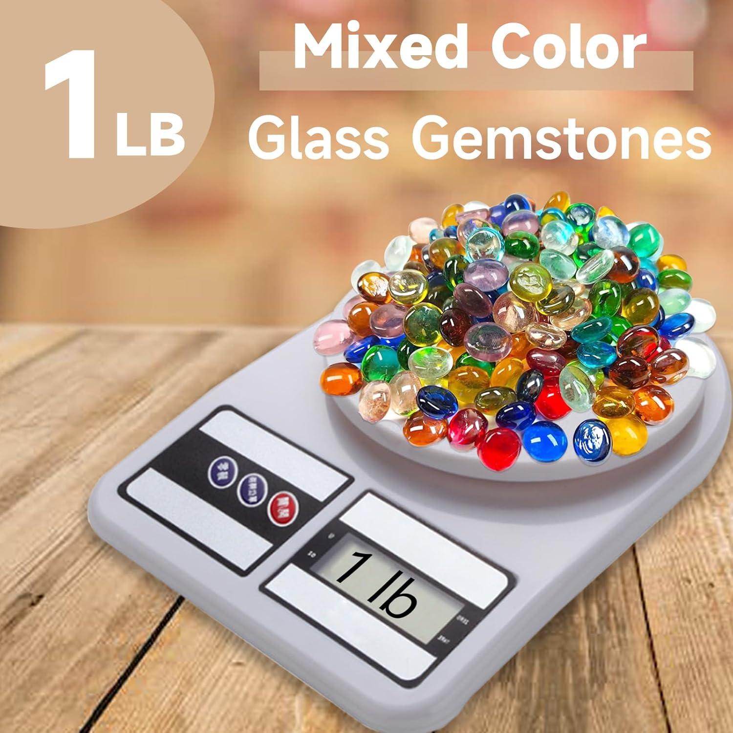 Mini Gemas de Vidrio Meschett 170 Piezas Decoración