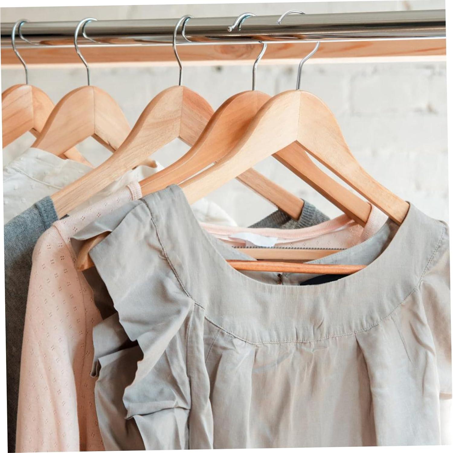 Ganchos de Percha GLEAVI 10pcs Acero Inoxidable Multifuncionales