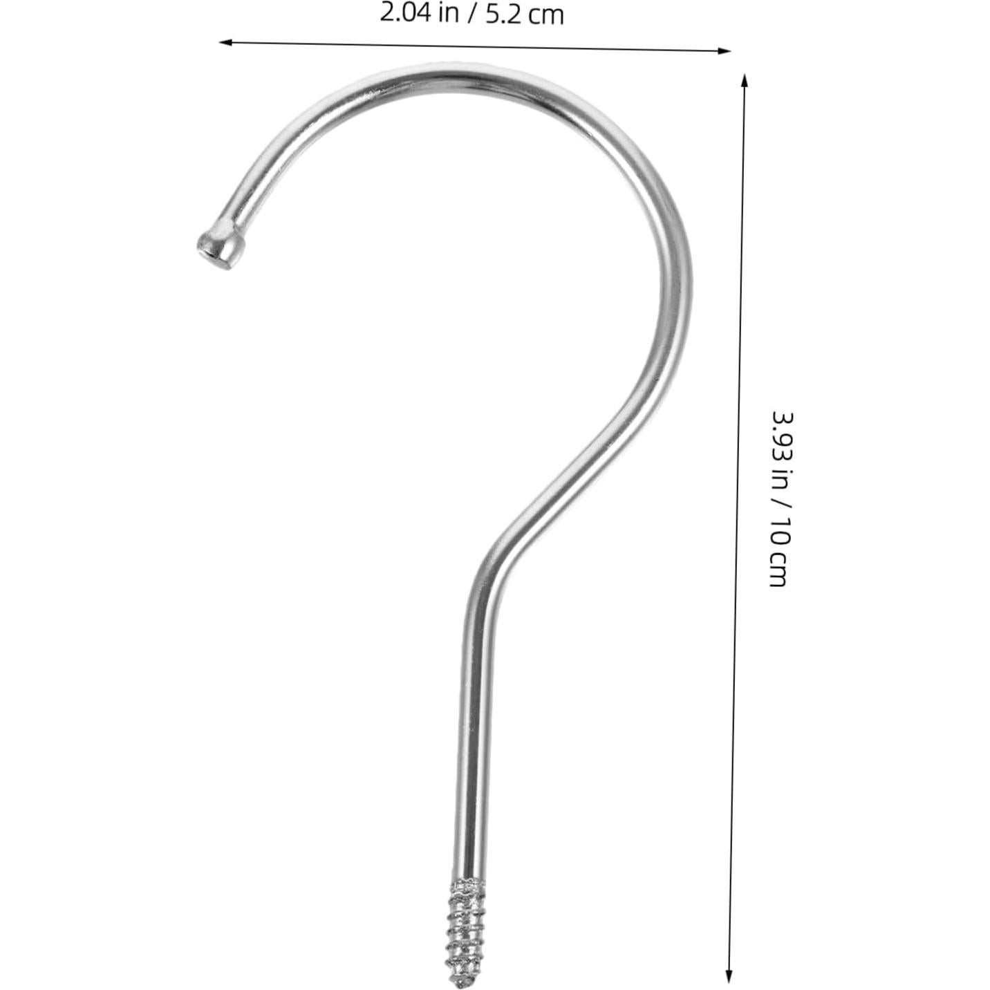 Ganchos de Percha GLEAVI 10pcs Acero Inoxidable Multifuncionales