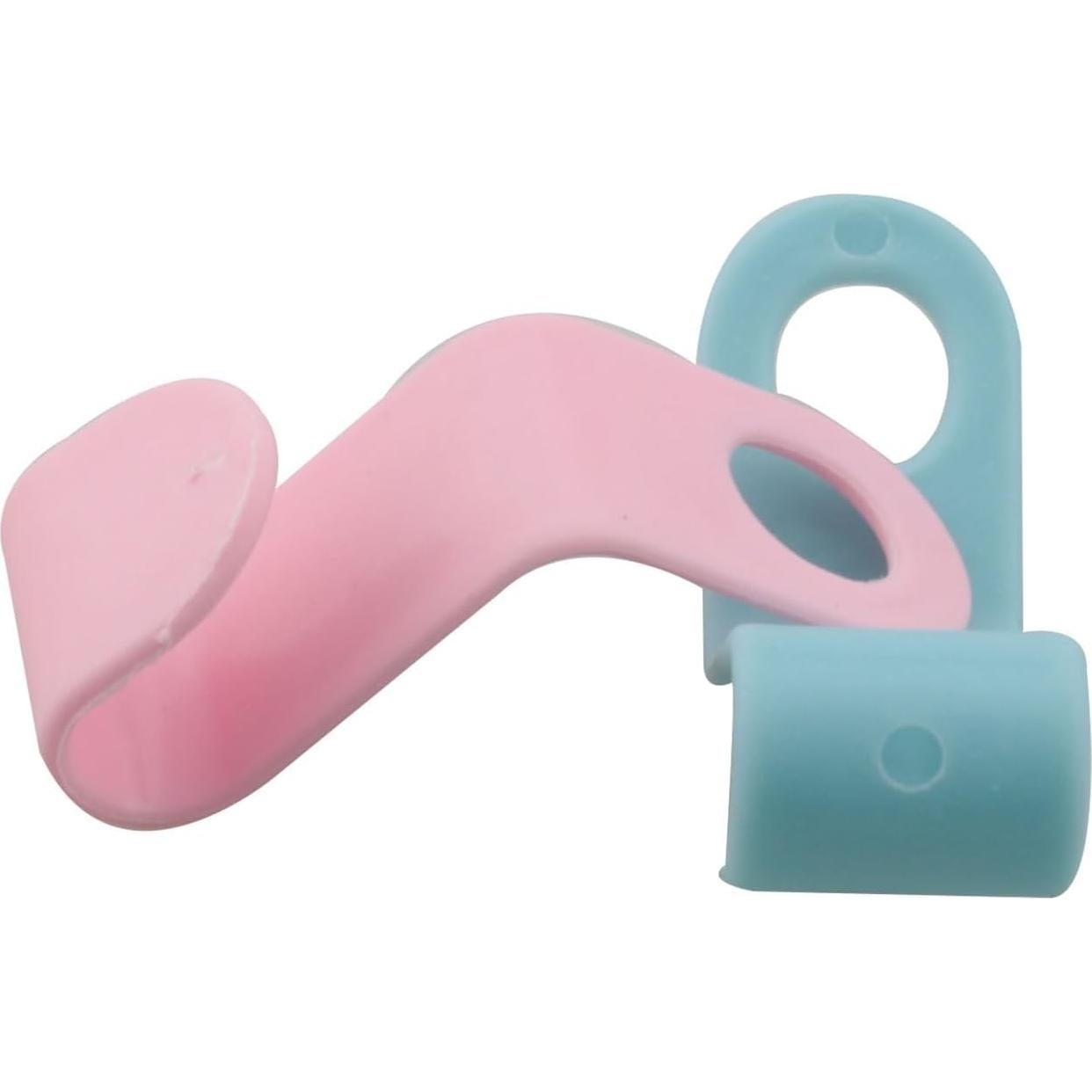 100 Ganchos para Ropa WELWIK Ahorro de Espacio Plástico