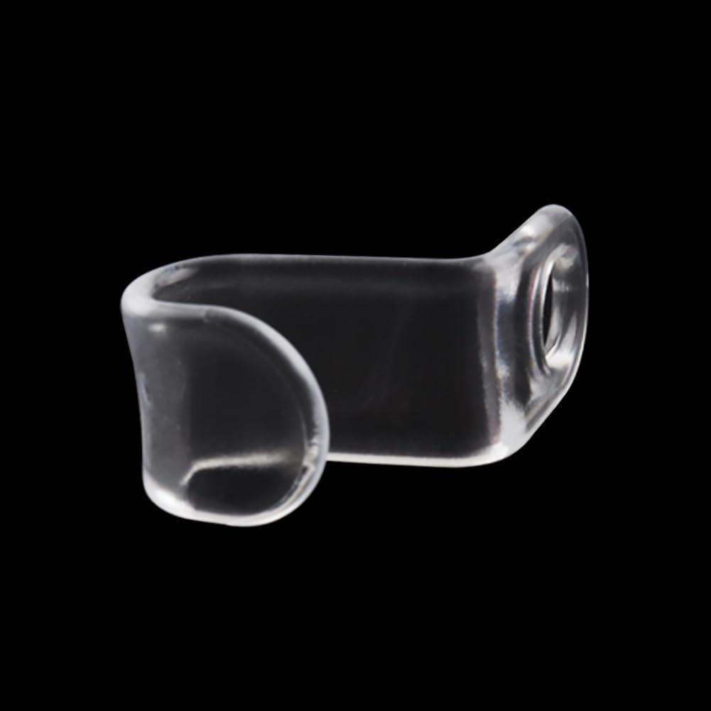 Ganchos de Plástico Transparentes GSHLLO 50 Pcs Ahorra Espacio