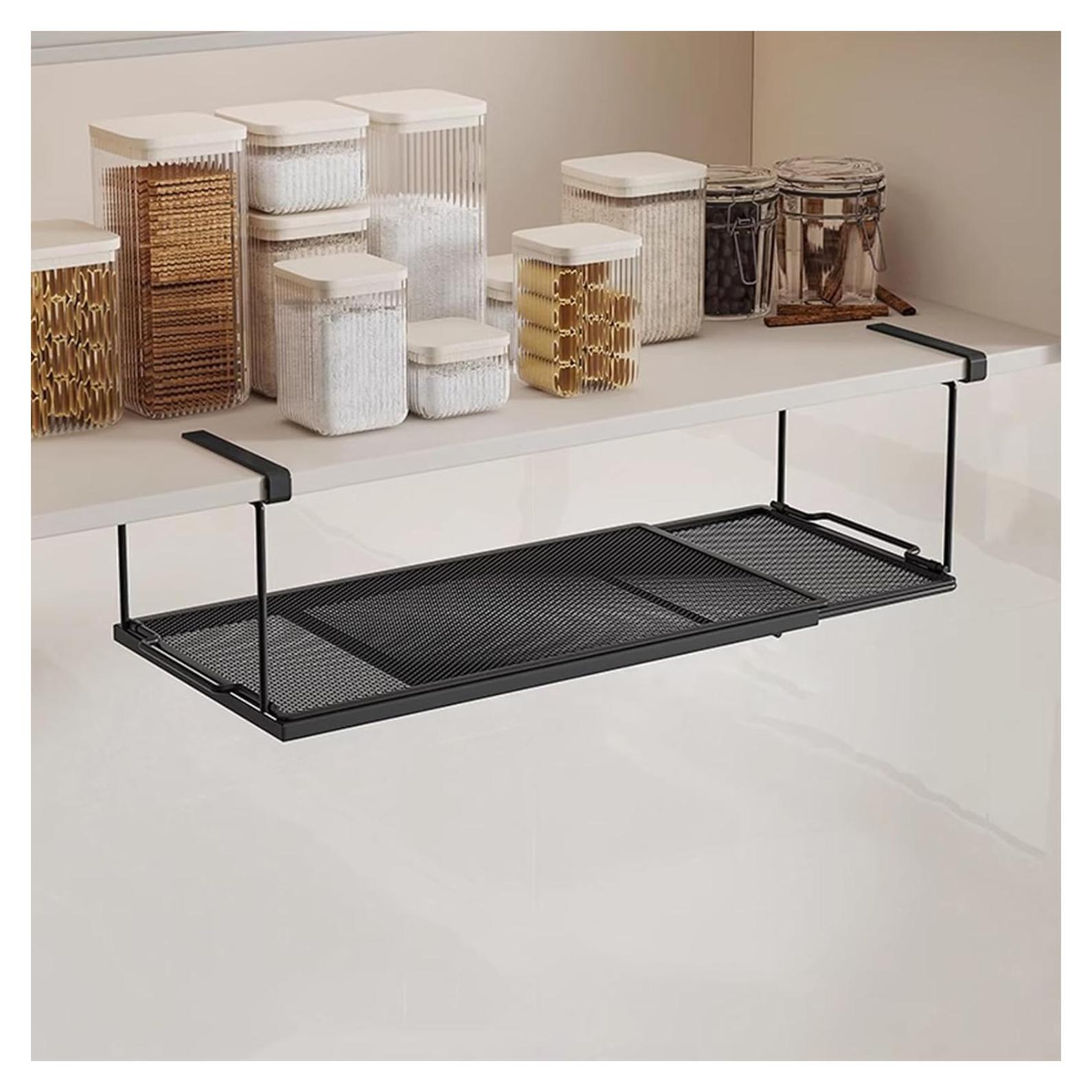 Organizador Expandible ROLIZOE para Gabinete Negro 38.4-69.9 cm