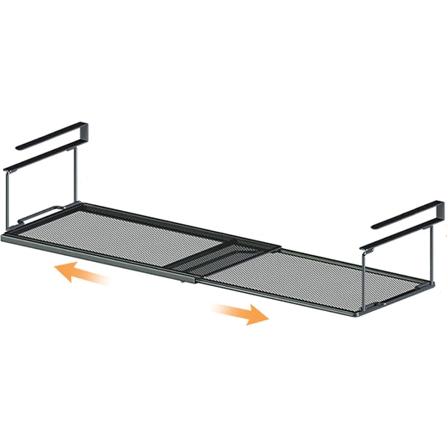 Organizador Expandible ROLIZOE para Gabinete Negro 38.4-69.9 cm