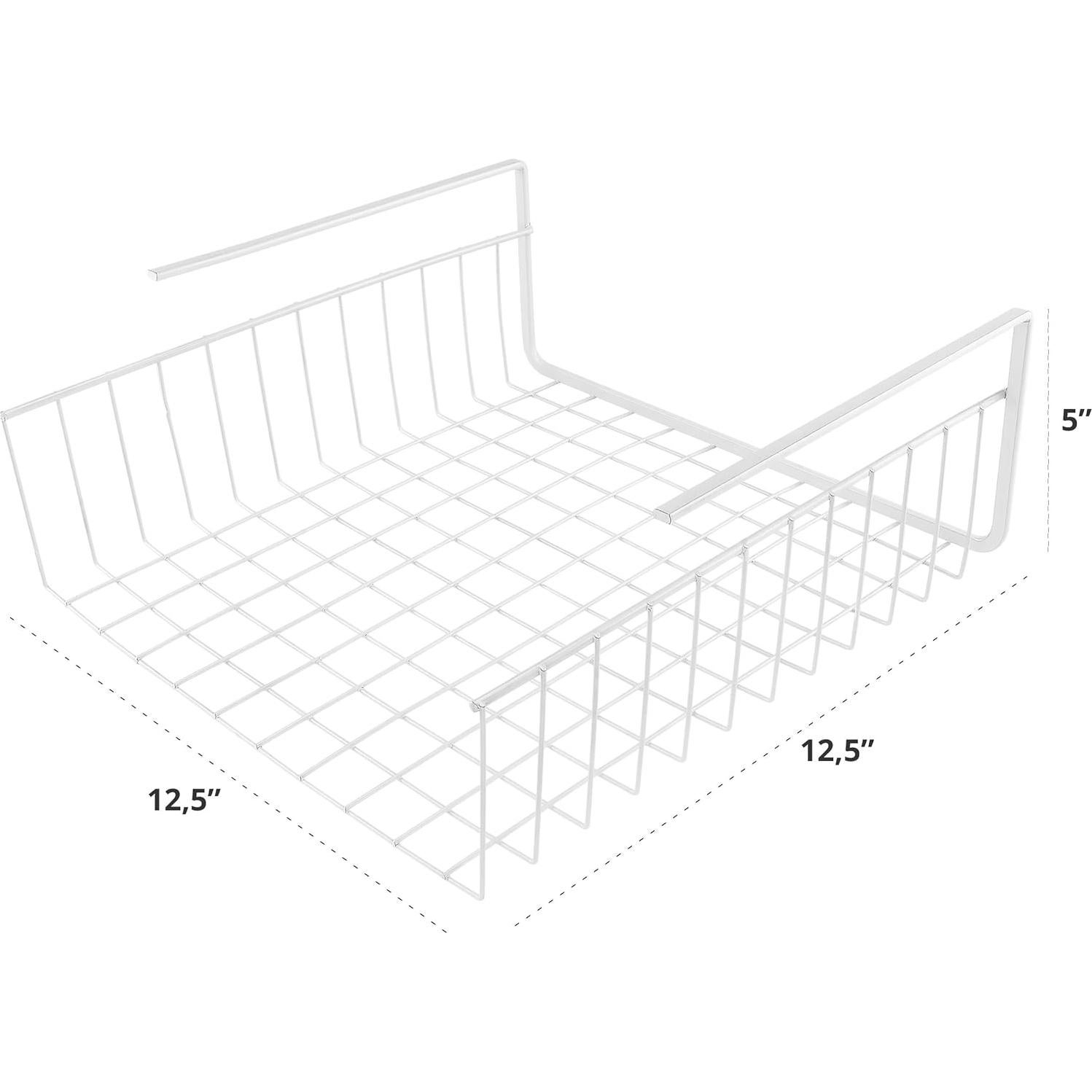 Juego de 4 Cestas de Almacenamiento Bajo Estante - Southern Homewares