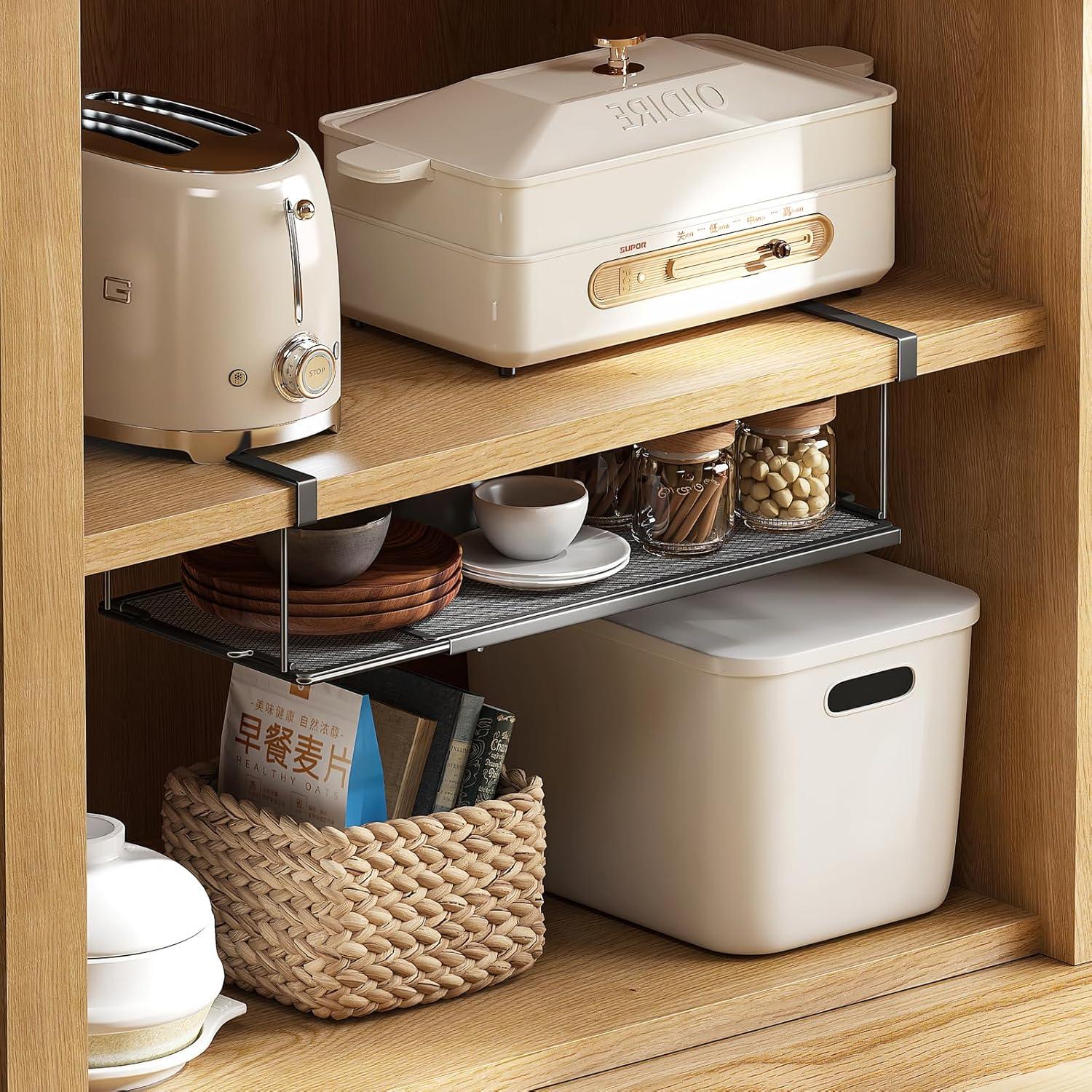 Organizador Colgante Bajo Estante Vathery 2 Paquete Expandible