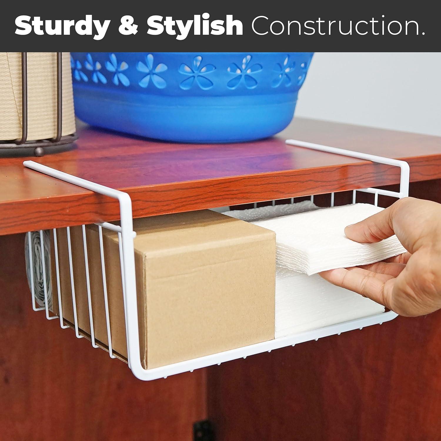 Cestas de Almacenamiento Bajo Estante Southern Homewares - 2 Piezas