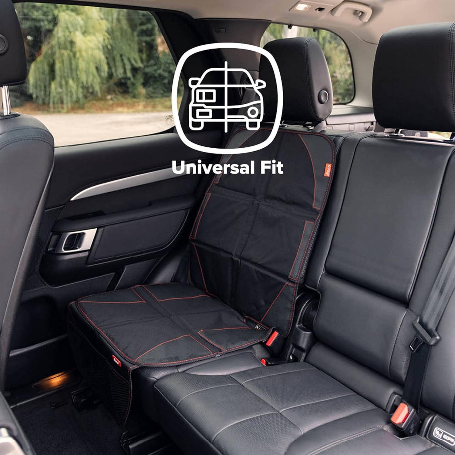 Protector de Asiento de Auto Diono Ultra Mat Negro