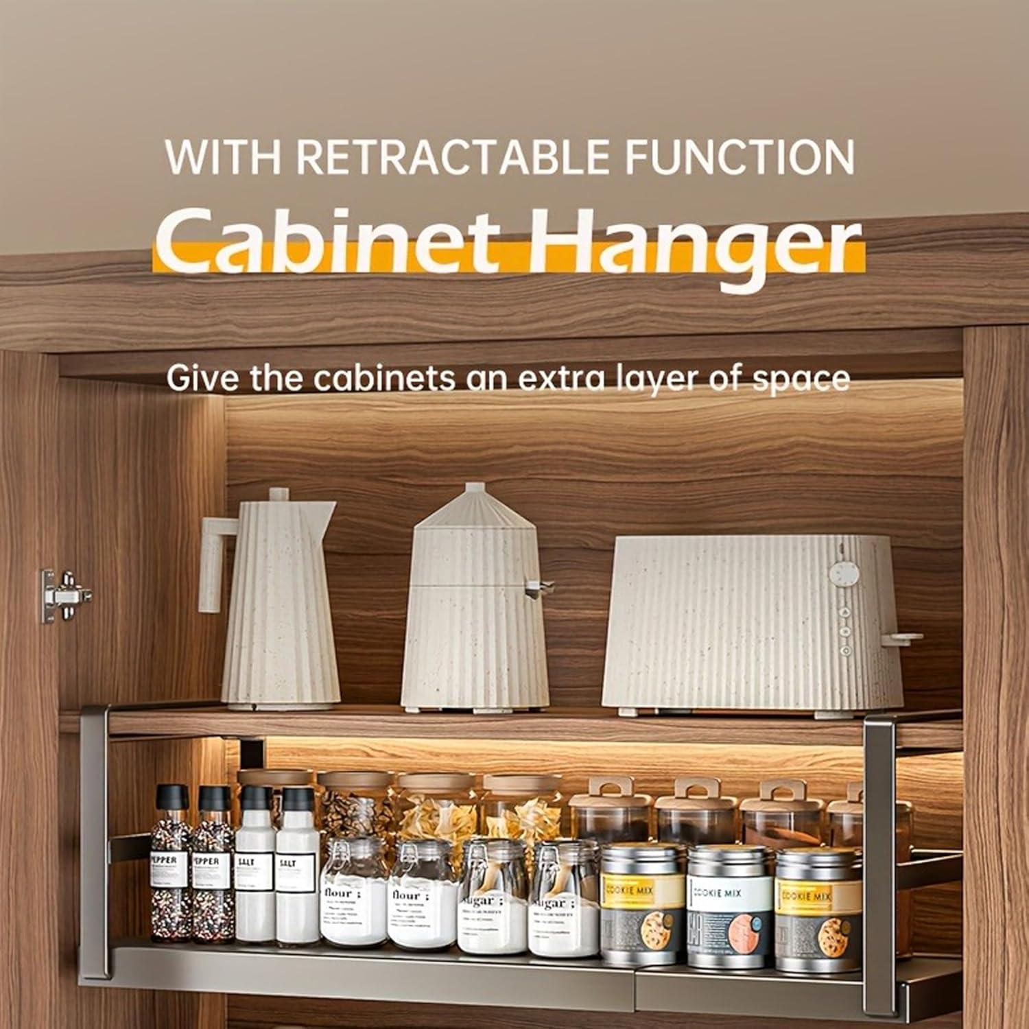 Cesta de Almacenamiento Colgante ZHOHO TANT 21.5x26.9cm Negro