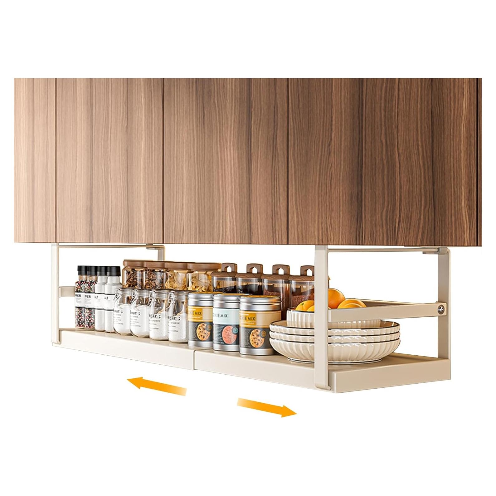 Cesta de Almacenamiento Expandible CINPIUK 45 cm Acero Blanco